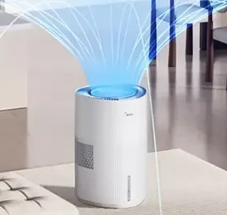 加湿器 MEI Midea/美的无雾冷蒸发式空气净化加湿器7.5L 【报价价格评测怎么样