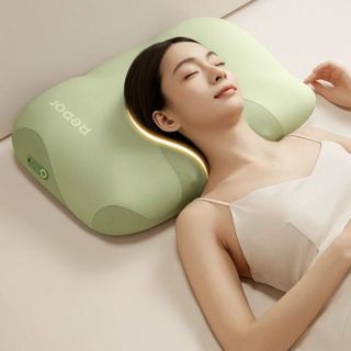 小米有品上新摇摆按摩睡眠枕，创新摇摆夹捏按摩、两档石墨烯热敷、分区护颈设计