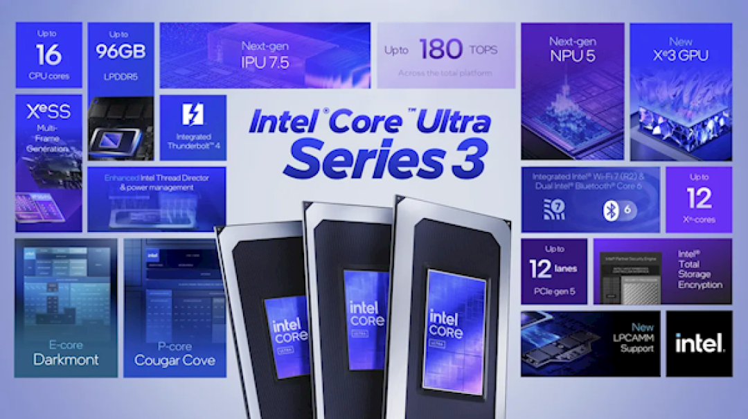 AMD称Intel Panther Lake处理器不足为惧:等着瞧它的价格吧 肯定不低