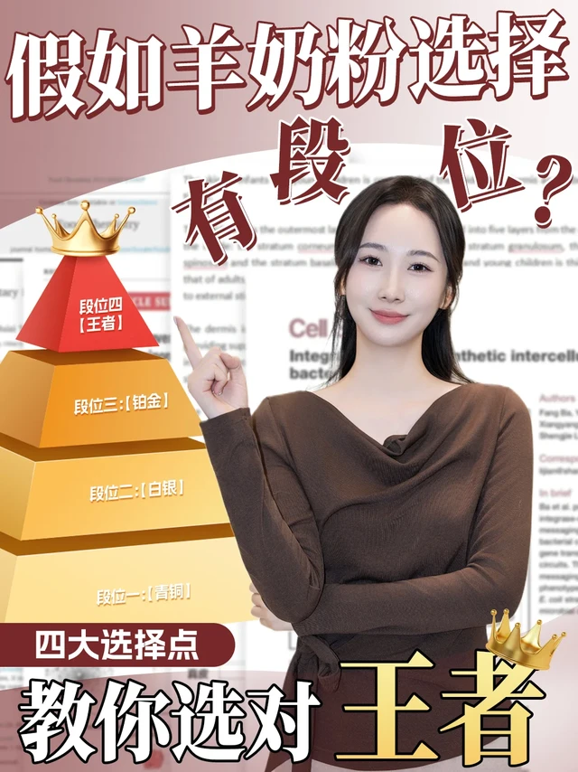 假如澳新羊奶粉有段位？四大选择点教你选对