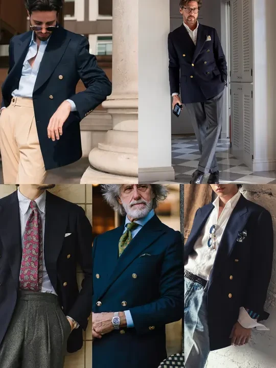 百搭不腻的布雷泽Blazer西装,穿对帅翻