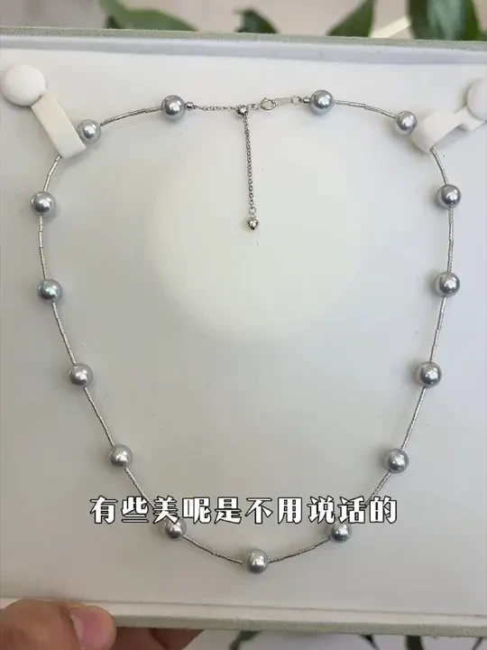 真多麻满天星珍珠项链，自带清冷氛围感！