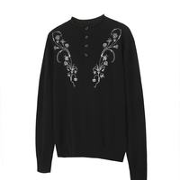 TZ killer白枝花卉刺绣针织衫｜温柔与高级感拉满