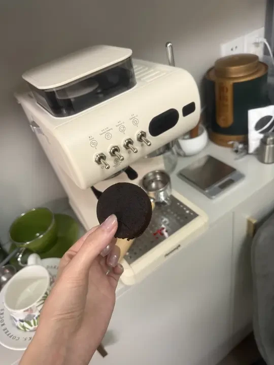 耶！拥有了人生第一个干饼！