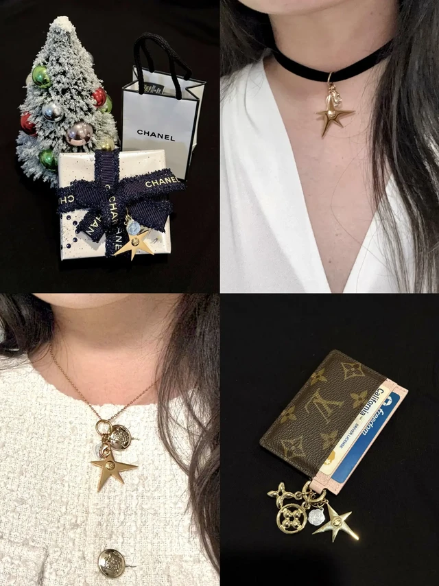 无痛get香奈儿小众的星星项链✨✨✨