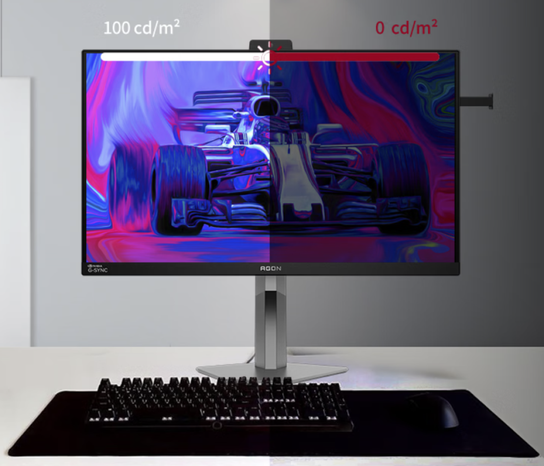 CES2026:4999元！AGON爱攻 AG276QSG2今日开售 首发搭载英伟达G-SYNC Pulsar