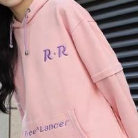 字母连帽卫衣慵懒感拉满