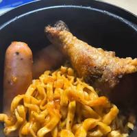 芯蒸呈奶油火鸡面12包囤货指南！醇香奶油撞甜辣，嗦面幸福感拉满