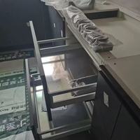 悍高白色L系拉篮让橱柜从灾难现场变治愈样板间✨