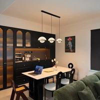 被问爆的餐厅C位！这盏意式极简吊灯美到我心坎里✨