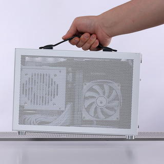 仅8.5L，可以提着走的ITX小钢炮，230F+5060Ti+闪鳞S300 Pro装机
