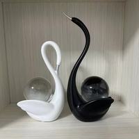 现代简约情侣天鹅摆件｜把浪漫藏进客厅的每个角落✨
