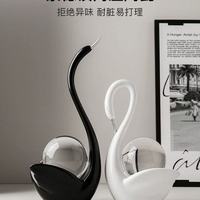 现代简约情侣天鹅摆件｜把浪漫藏进客厅的每个角落✨