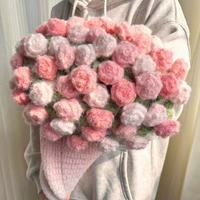 如意鸟轻岚玫瑰毯材料包｜秋冬手作治愈天花板！渐变梦幻到犯规