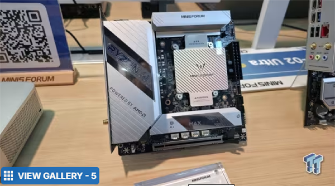 铭凡发布BD395i MAX主板:集成锐龙AI Max+ 395 支持安装独显