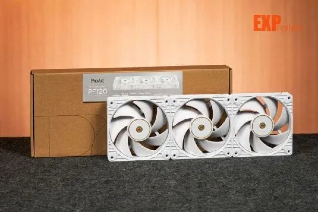 华硕ProArt 创梦120风扇评测:低调高性能,还能“手拉手”