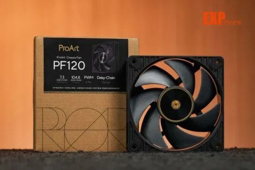 华硕ProArt 创梦120风扇评测:低调高性能,还能“手拉手”