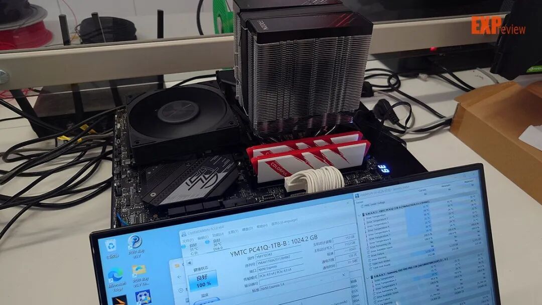 长江存储PC41Q耐久度测试中期报告：写入量已到TBW的一半，QLC闪存依旧稳定