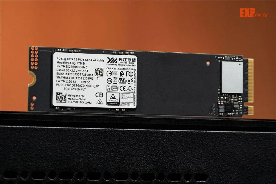 长江存储PC41Q耐久度测试中期报告：写入量已到TBW的一半，QLC闪存依旧稳定