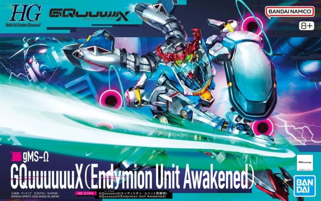 万代 HG GQuuuuuuX 恩底弥翁・装置觉醒时 2026年1月发售