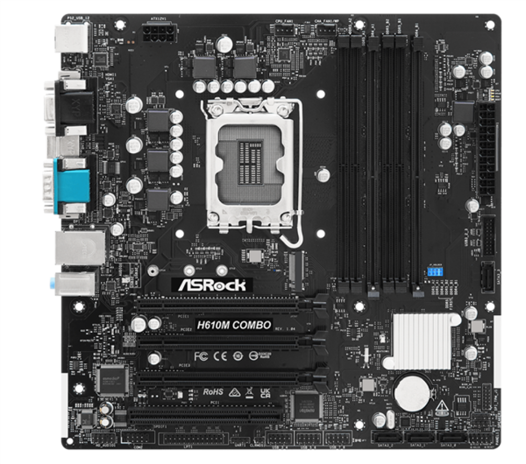 DDR5、DDR4内存合体:华擎妖板H610M Combo获Intel支持