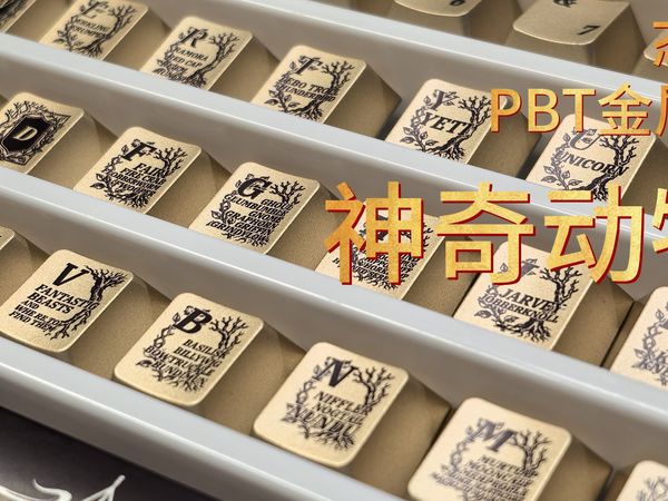 态珀PBT金属漆——神奇动物键帽