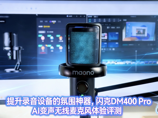 提升录音设备的氛围神器，闪克DM40 Pro AI变声无线麦克风体验评测
