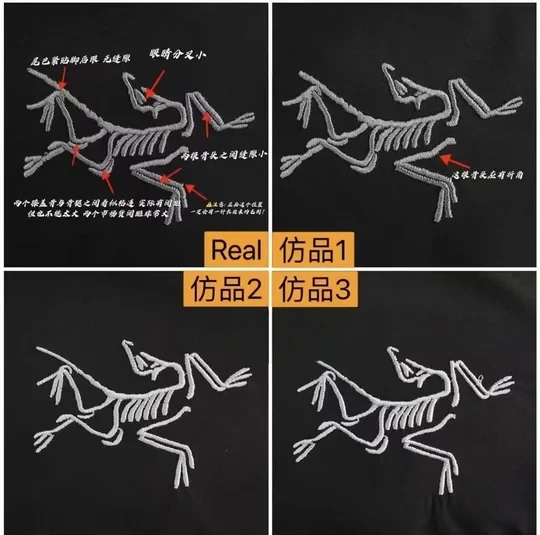 始祖鸟羽绒服鉴定分享，都是干货