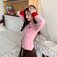 FTT FlyTheTruth草莓布丁毛衣开衫｜秋冬甜妹的温柔铠甲✨