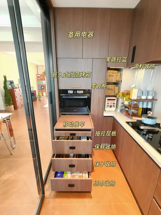 四平米小厨房！事半功倍的走心设计