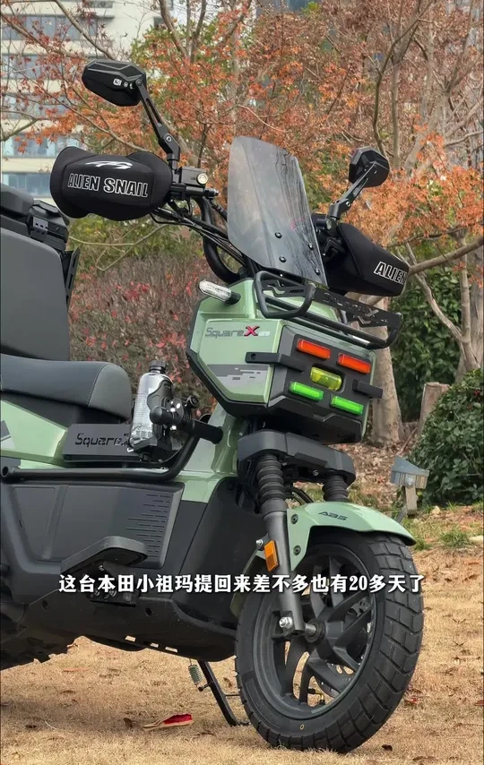 一台日常通勤玩乐型的小摩托，新大洲本田SquareX125#本田小祖玛 #本田SquareX125 #squareX125改装