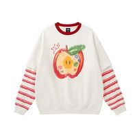 LAMLICKA苹果印花情侣卫衣封神！慵懒感焊在身上💑