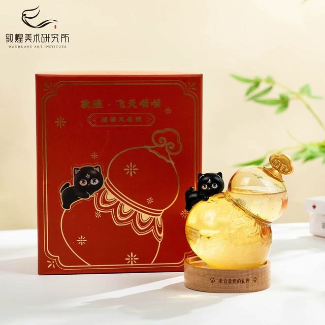敦煌文创封神！这只福禄葫芦风暴瓶，把千年浪漫搬进客厅✨