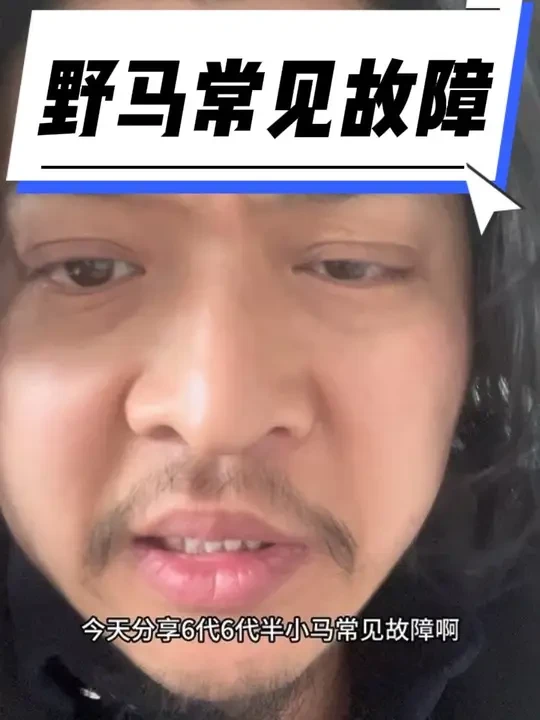 野马常见故障