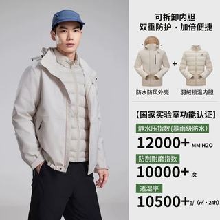 美特斯邦威三合一冲锋衣实测｜户外党秋冬本命外套！