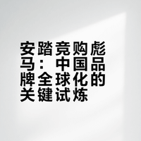 安踏竞购彪马：中国品牌全球化的关键试炼