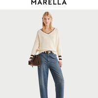 MARELLA纯棉V领针织衫｜一件解锁全场景优雅