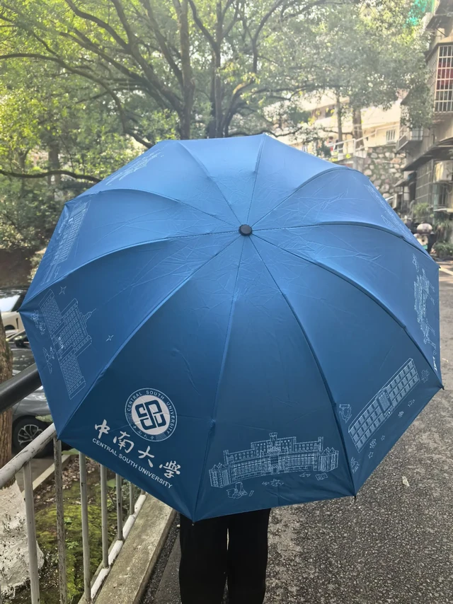 中南大学文创做的这把伞我真的要拿下了
