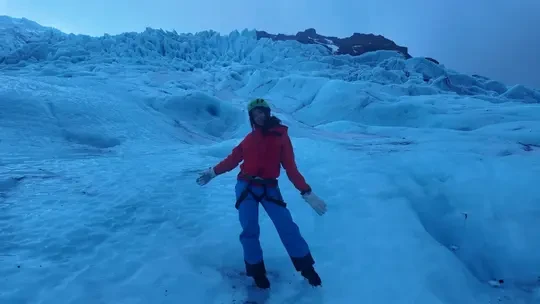 冰川徒步6小时保命穿搭分享🇮🇸暴雨冰雹版