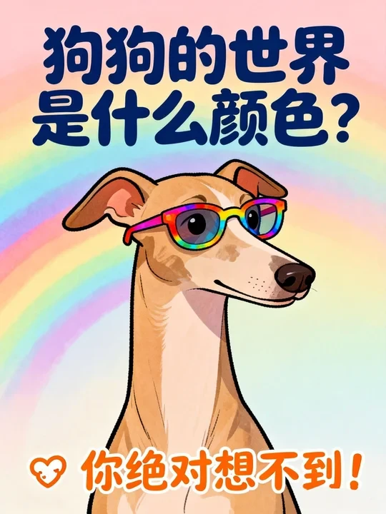狗狗的世界是什么颜色？狗狗服装选色指南