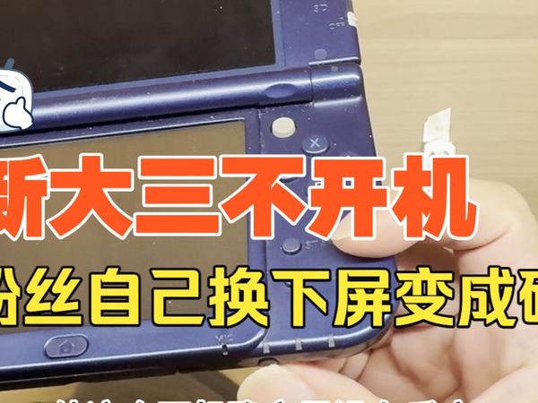 粉丝自己换下屏变成砖、新大三起死回生！换触摸屏、排线座、摄像头全记录