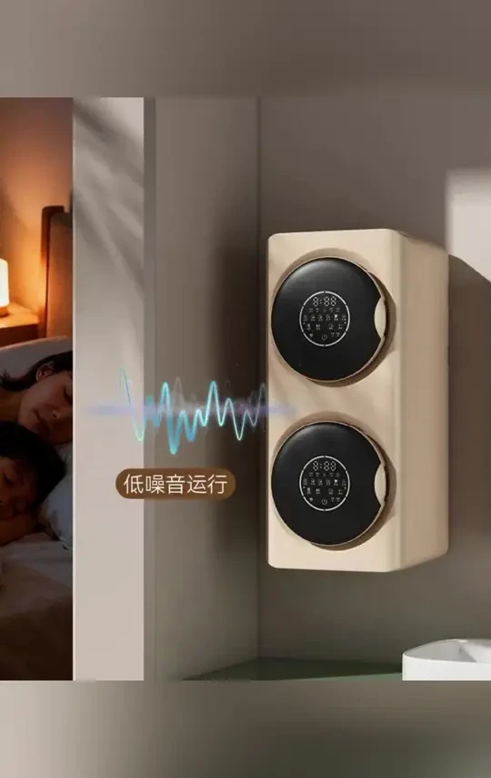 小型双筒洗衣机终于可以不用手洗内衣内裤了，内裤袜子分开清洗，避免交叉感染#解放收手 #洗衣机