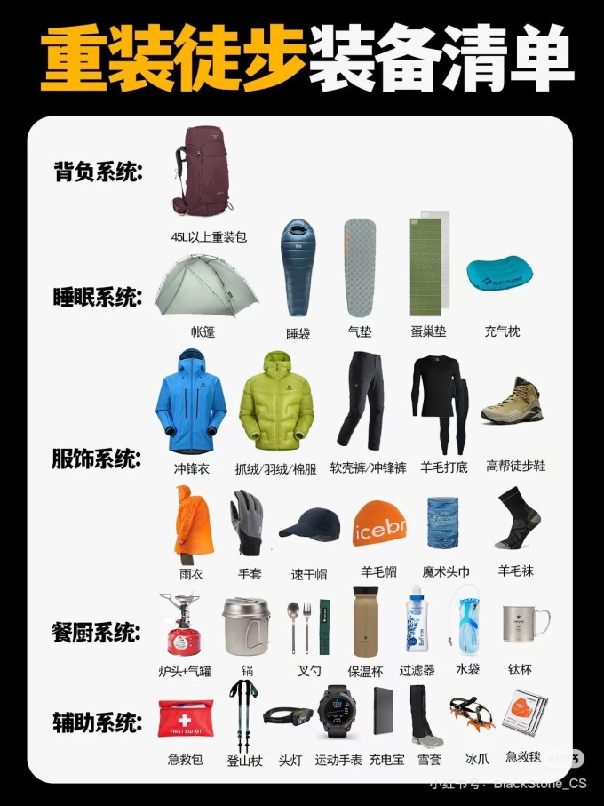 户外装备