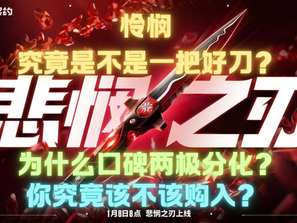 【皮肤杂谈】当了两年怜悯孝子 理性的讨论一下这把刀【无畏契约】