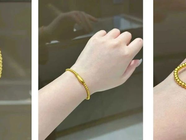 我的周大福小鱼~~传承手链人见人夸！！