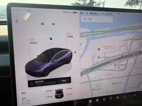 京沪高速 特斯拉 高速爆胎