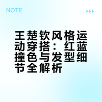 王楚钦风格运动穿搭：红蓝撞色与发型细节全解析