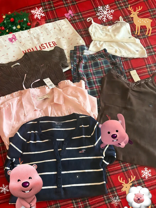🎄🧸 小海鸥 Hollister 开箱