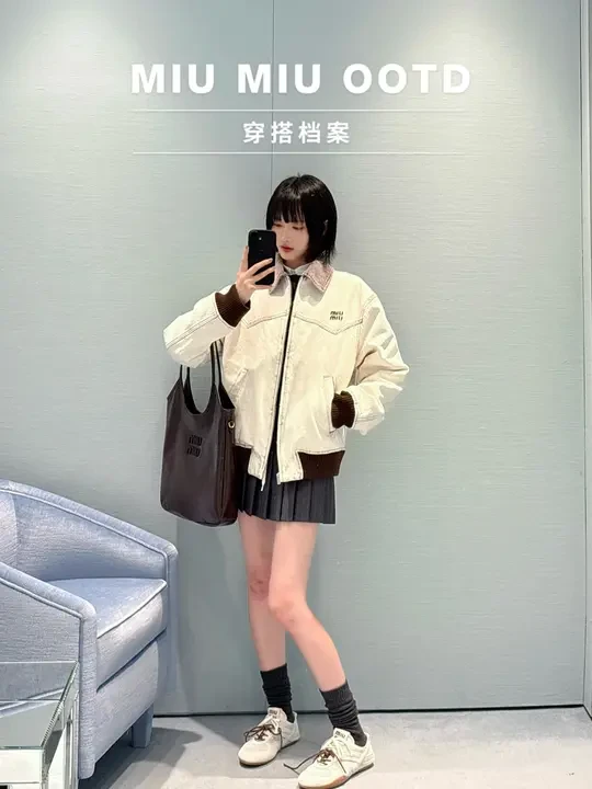 Miu系松弛感穿搭｜棒球服才是早春本命⚾️