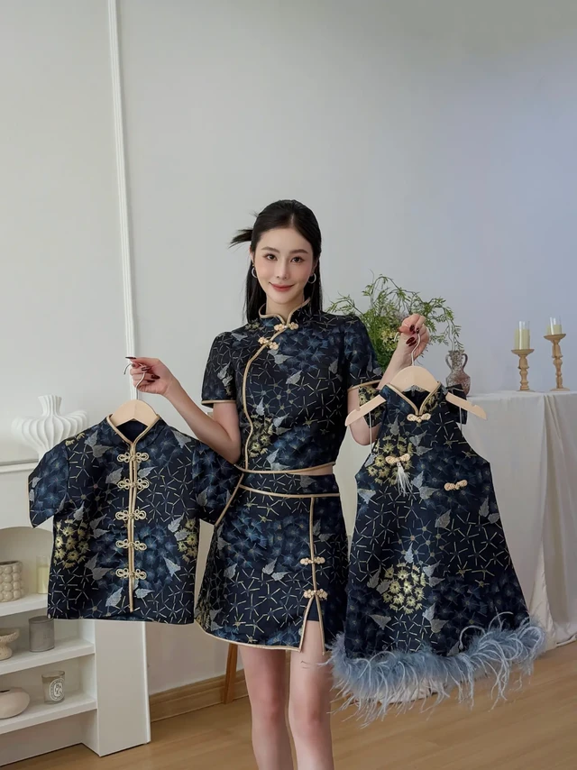 2026新年亲子旗袍：低调奢华的亲子旗袍